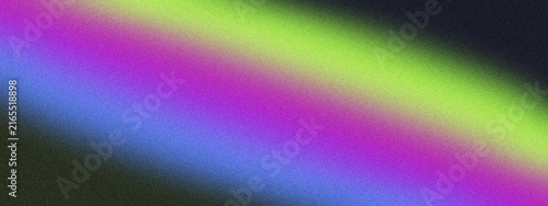 Vibrant neon light beams on dark background with beams green purple colorful abstract pattern design glow blue hues grain texture