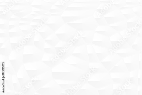 Abstract white background. Rough 3D texture. Vector illustration.