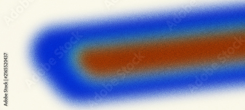 Abstract grainy gradient background with blue and orange tones