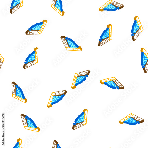 фотографія breakaway iceberg disaster isometric seamless pattern