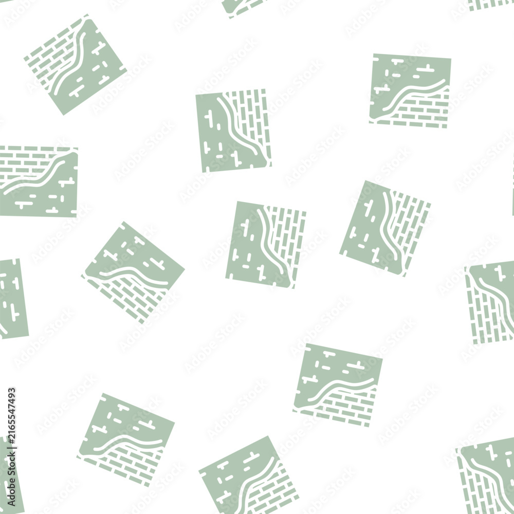 Fototapeta premium design wall glyph vector seamless pattern. design wall signthin illustration
