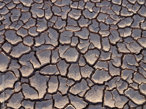 Quadro su tela impacto climatico desierto