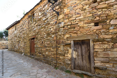 Village of Santa Cruz de los Cuerragos (ethnographic complex), Zamora province, Castile and Leon, Spain