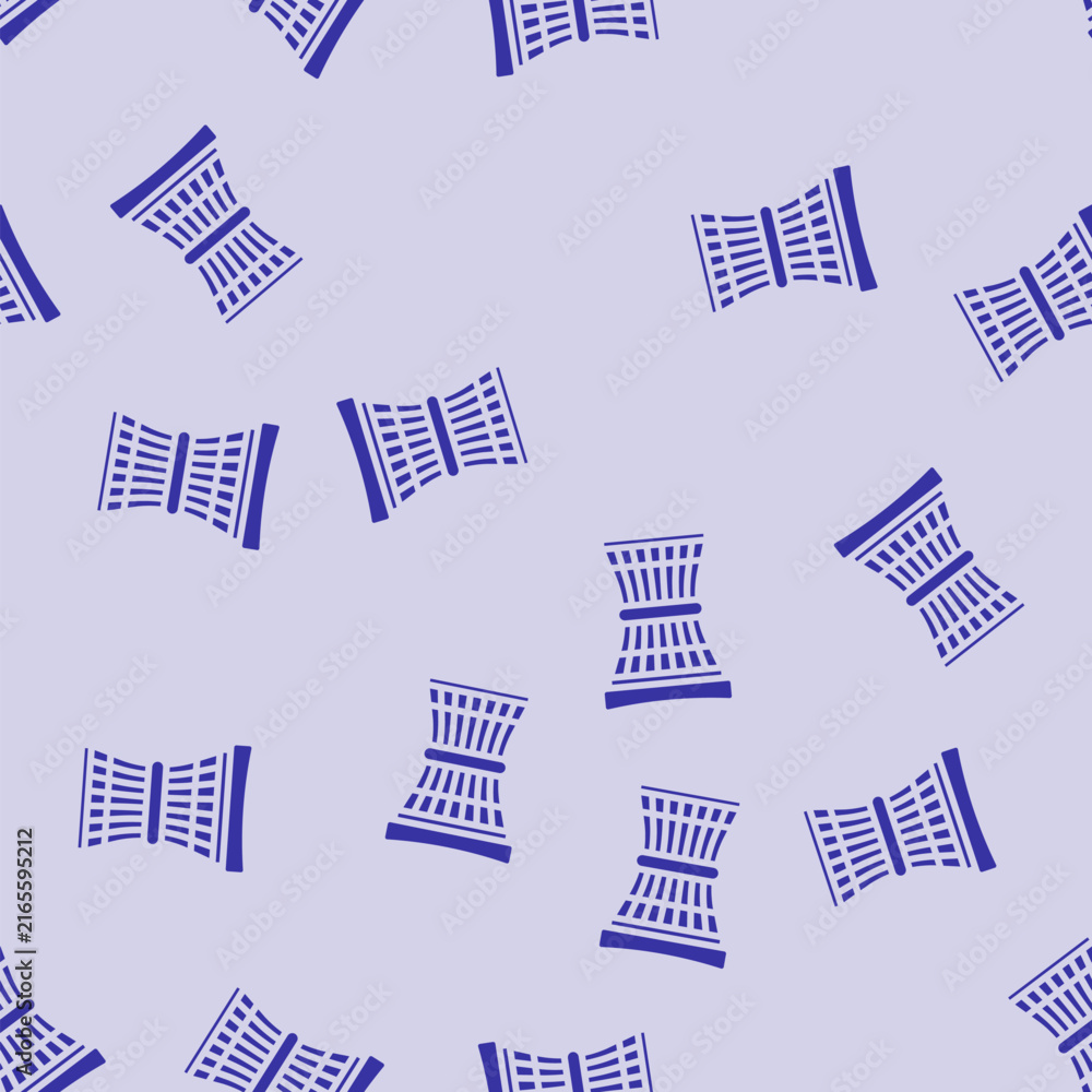 Fototapeta premium garden stool outdoor furniture glyph vector seamless pattern. garden stool outdoor furniture thin illustration