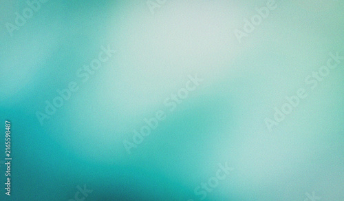 Obraz na płótnie soft gradient background with cool ocean tones, teal turquoise and soft mint bl