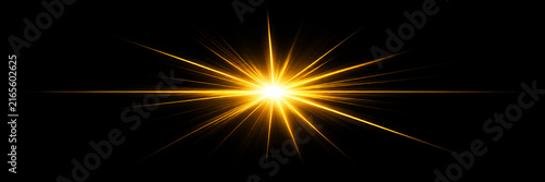 Fiery Solar Explosion with Radiant Light, Glowing Stars, Dynamic Energy Rays and Abstract Space Background in Bright Orange Red Tones
