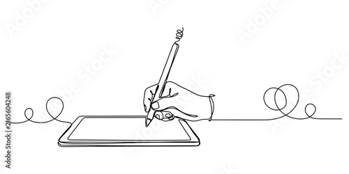 Black and white line art drawing of a small bird sitting on a thin branch with simple minimalist style for creative projects and nature themed graphic design elements in vector illustration