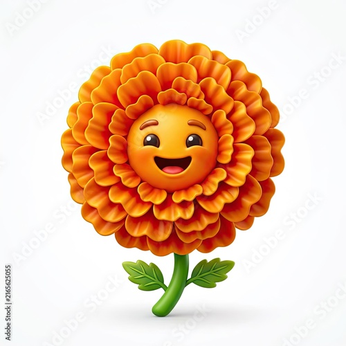 Collection of cute 3D emoji characters with expressive kawaii faces and glossy texture, gen by AI