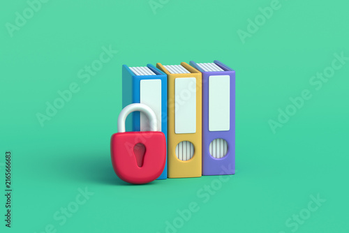 фотографія Confidential data protection