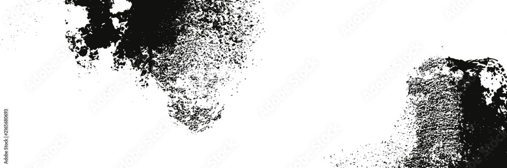 Fototapeta premium dramatic black and white abstract art with splatters.