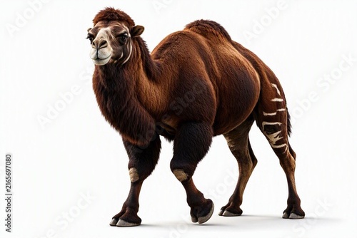Obraz na płótnie Dromaderian camel alone in image