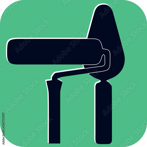 Laborer Miner Silhouette Vector Graphic for Print