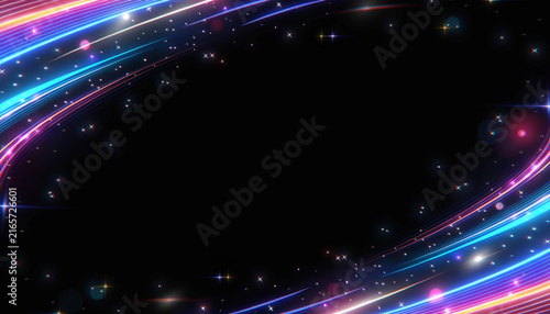 Dynamic Multi Color Speed Lines and Vortex Swirl Background
