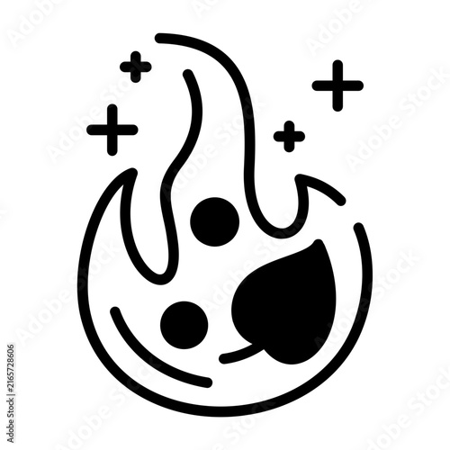 Biogas Vector Icon