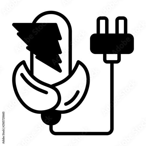 Corn Energy Vector Icon
