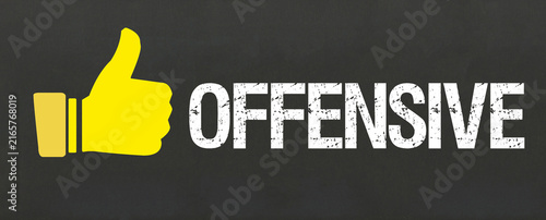 Obraz na płótnie Offensive 