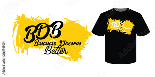 Modern vector t-shirt graphic design featuring black cursive typography text 