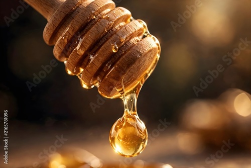 Honey Dipper Close-Up Natural