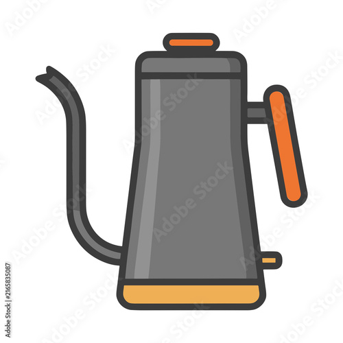 Obraz na płótnie Gooseneck Kettle Icon