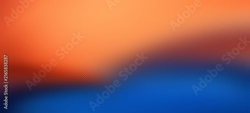 Abstract orange and blue gradient background with a subtle textured pattern
