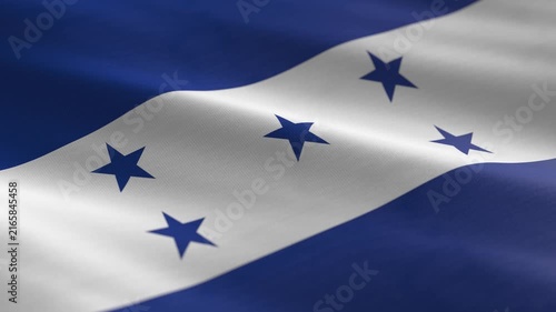 Honduras - waving flag loop