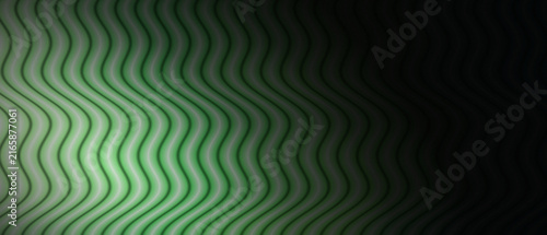 Quadro su tela An abstract wave pattern with smooth gradient lighting effects provides a visual