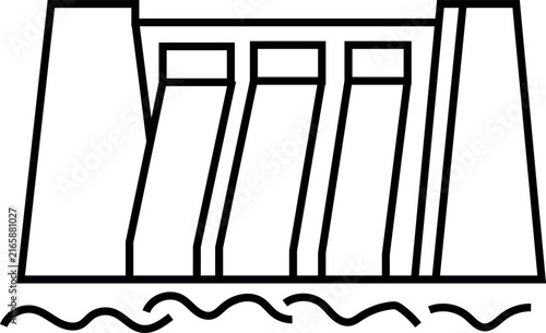 Water Dam icon for project