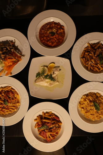 Piatti di alta cucina italiana