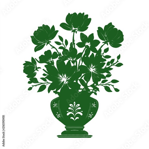 vase with flowers