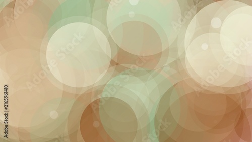 Soft Muted Earth Tones Abstract Circles Background