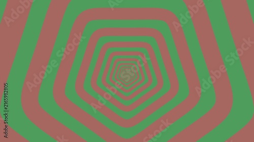  Pentagon Warp 4K Seamless Loop Abstract Motion Background for Futuristic and Stylish Design