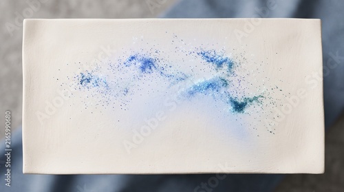 Glowing Dust Clay Surface
