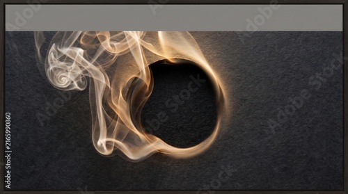 White Smoke Curling Void 202608220455