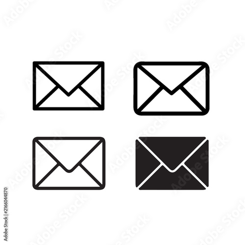 Mail Icon PNG Email Envelope Symbol for Communication