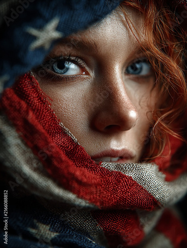 portrait of a young woman