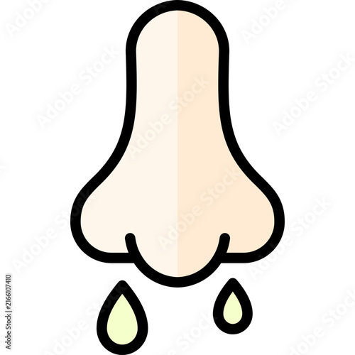 Quadro su tela snots icon illustration design with filled outline