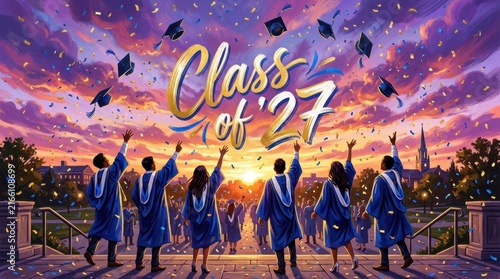 Class of 2027 Sunset University Graduation