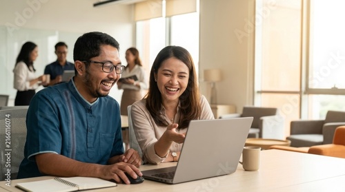 Group of business people and software developers working as a team in office