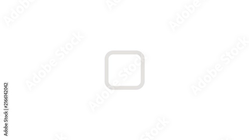 Animated check box icon with a clean and modern design, perfect for apps, websites, presentations, and user interface projects.
