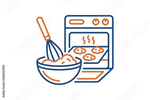 Baking Process Icon