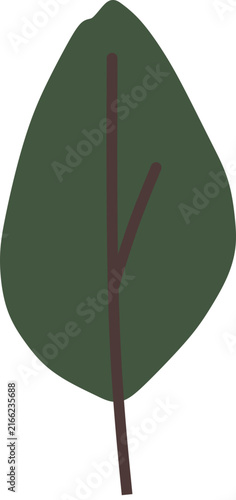 vector illustration of a tree
