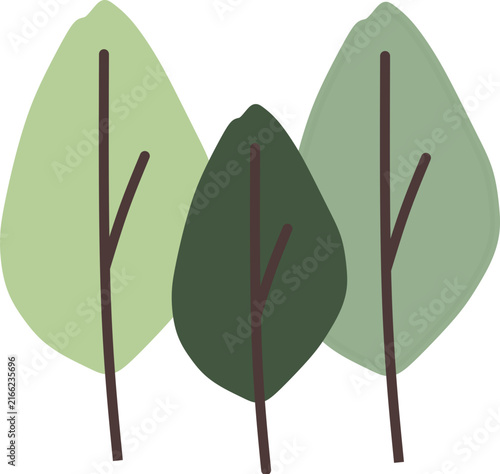 vector illustration of a tree