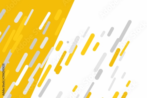 Abstract background with yellow and grey diagonal lines