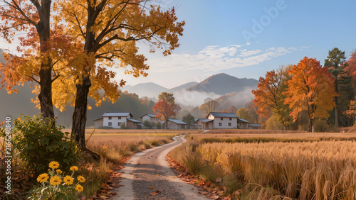 autumn in the park