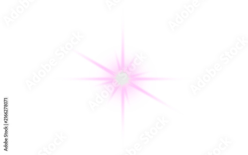 Abstract Pink Light Sparkle Transparent PNG 