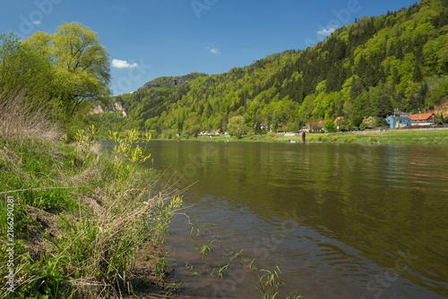 Fotografie springtime in saxony switzerland