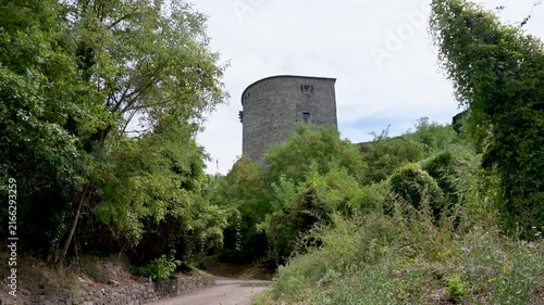Pontremoli, Italy, 2026,9th june, the tower of Piagnaro castle