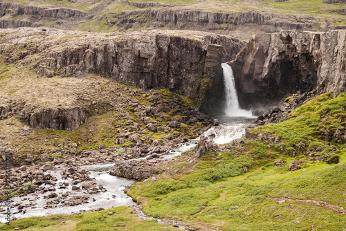Wild mountain landscape in Iceland