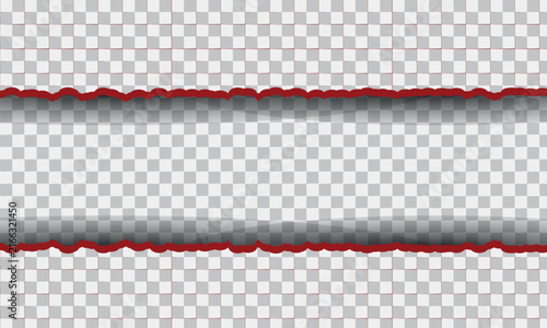 Detailed woven textile pattern with a subtle gradient of red blue and grey tones