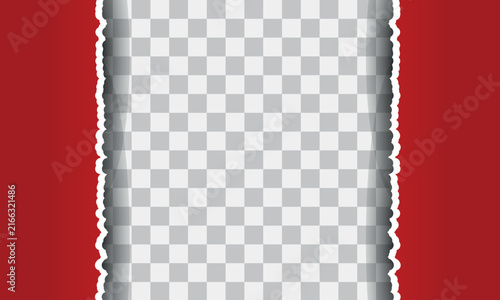 Close up of a woven textile with a checkered pattern and vibrant red border details